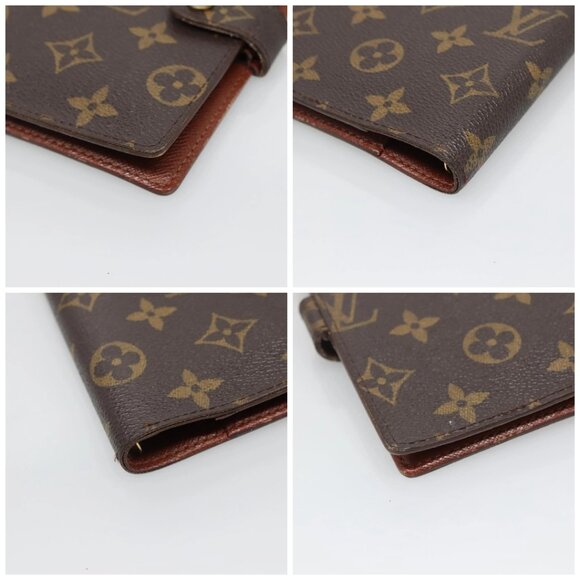 LOUIS VUITTON Monogram Agenda PM Day Planner Cover R20005 LV Auth 138595 - Picture 16 of 16